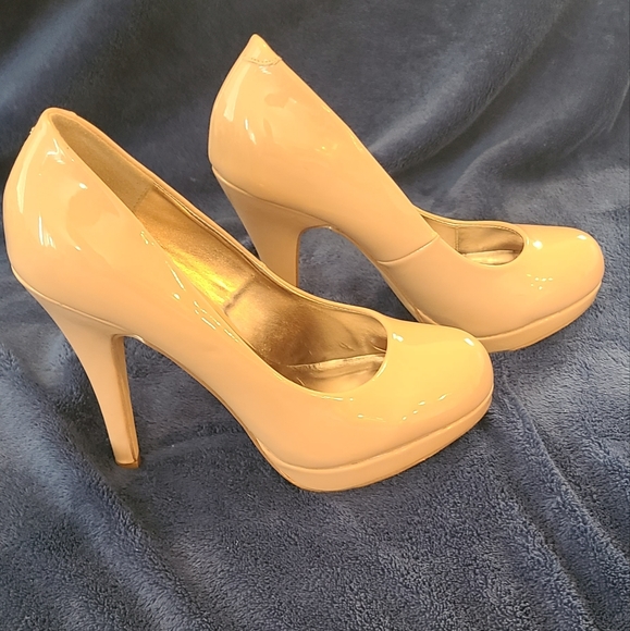 Madden Girl Shoes - Madden Girl Cream Heels